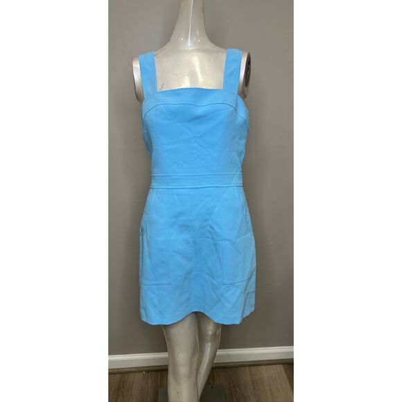 Amanda Uprichard Ace Mini Dress In pacific Size Medium $194 - Picture 5 of 10